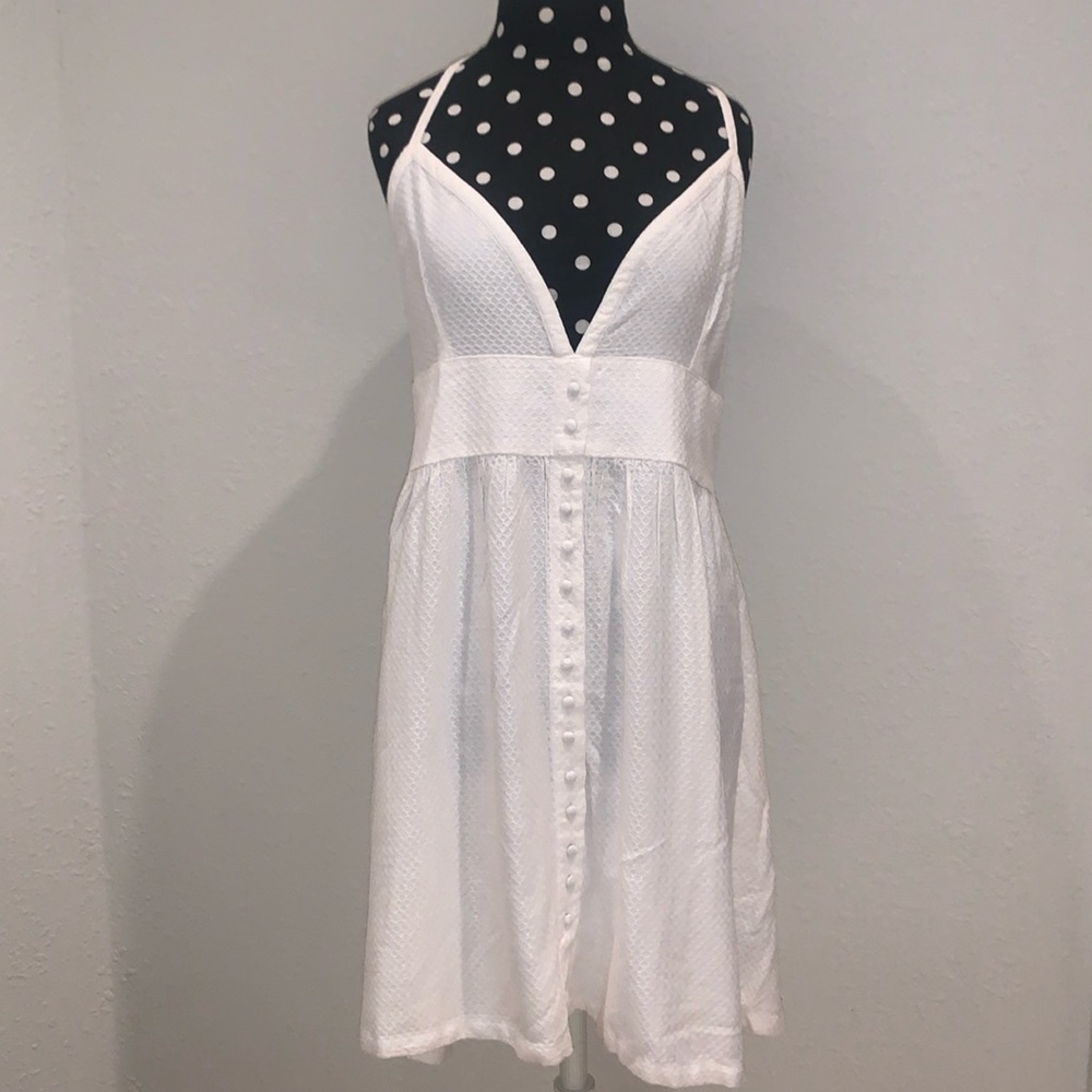 Roxy white dress with pockets